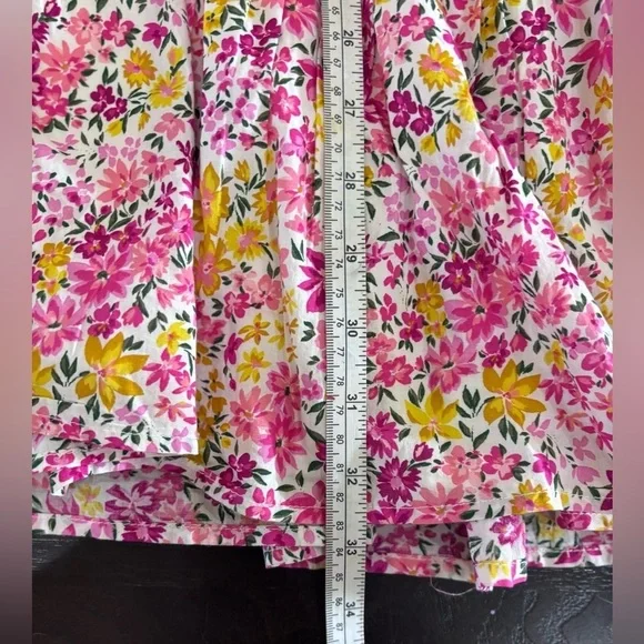 NWT Ponk Floral Print Off The Shoulder Mid-Length Dress  Size 1X 16W/18W - Picture 12 of 15